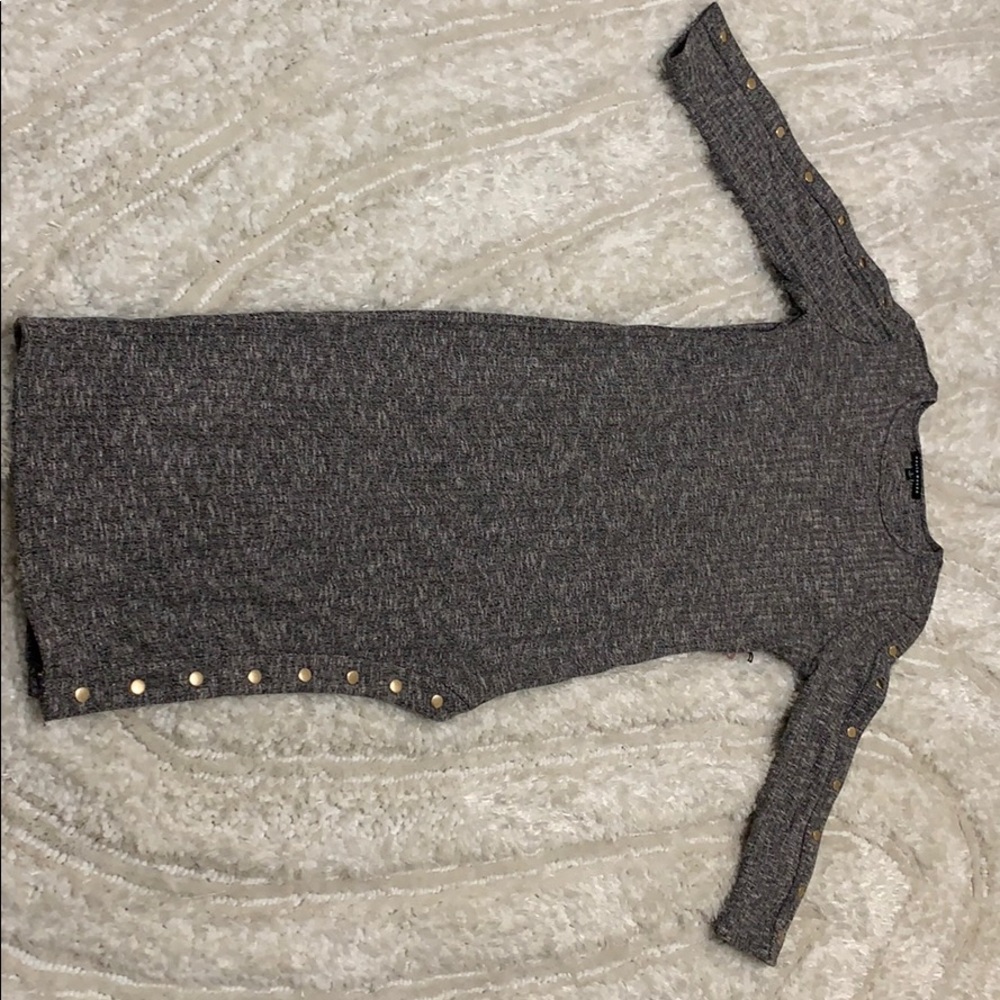 NEVER WORN beautiful gray dress